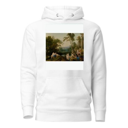 Diana and Her Nymphs in a Landscape by Laurent de la Hyre Hoodie