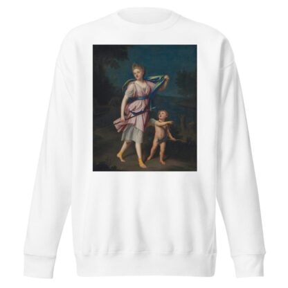 Diane et Cupidon by Nicolas Colombel Sweatshirt
