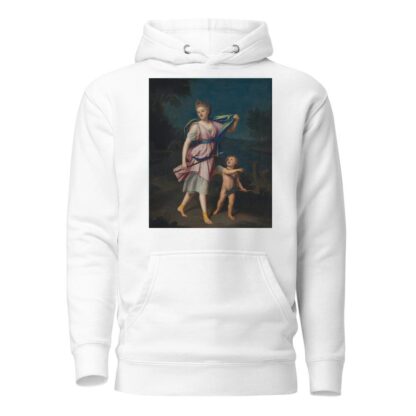 Diane et Cupidon by Nicolas Colombel Hoodie