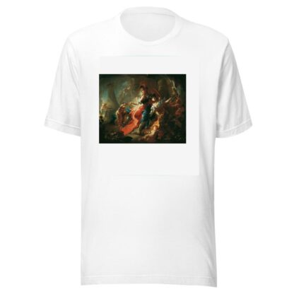Die Akademie mit ihren Attributen zu Füßen Minervas by Franz Anton Maulbertsch T-Shirt