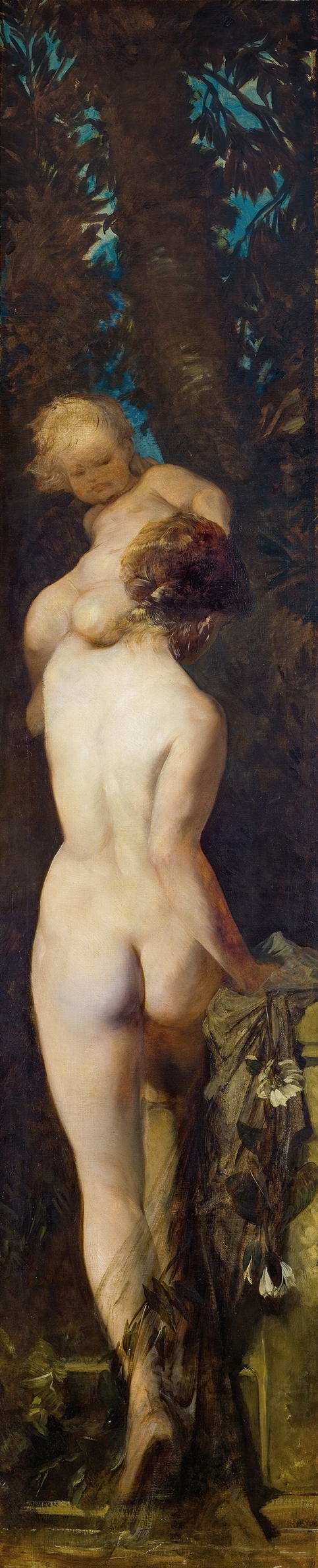 Die fünf Sinne;Das Gefühl by Hans Makart