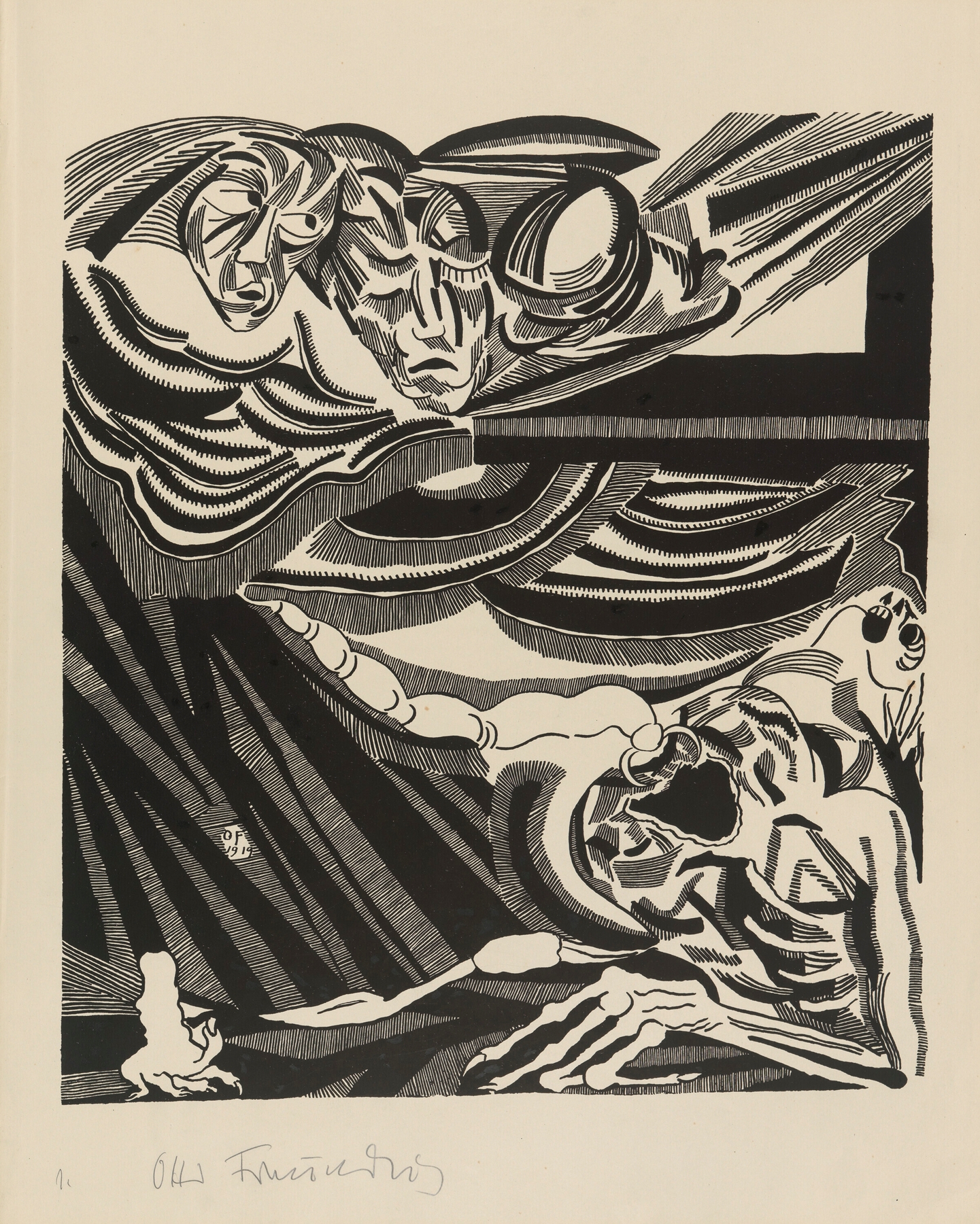 Die Zeichen by Otto Freundlich