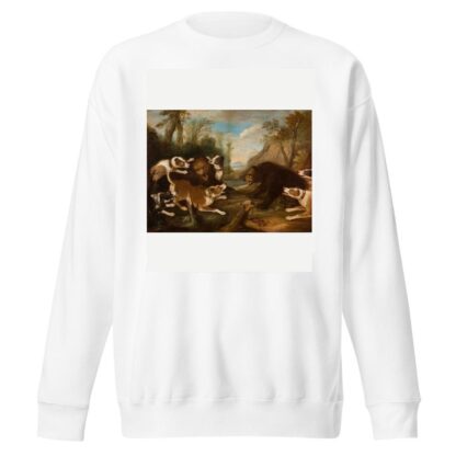 Dogs Fighting with Bears by Joseph Anton Harzath Sweatshirt