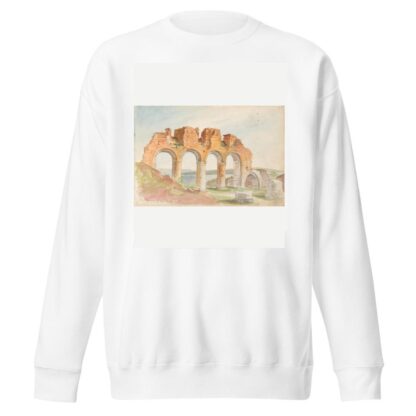 Domkirkeruinen, Hamar by Adolph Tidemand Sweatshirt