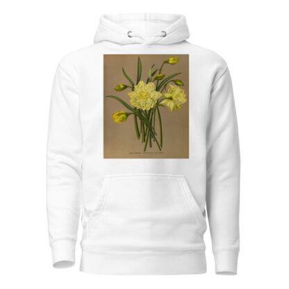 Double Narcissus Sulphur Kroon by Arentina Hendrica Arendsen Hoodie