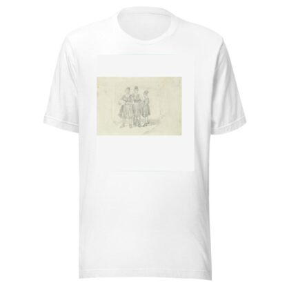 Drei Bauernmädchen in oberhessischer Tracht by Carl Engel T-Shirt