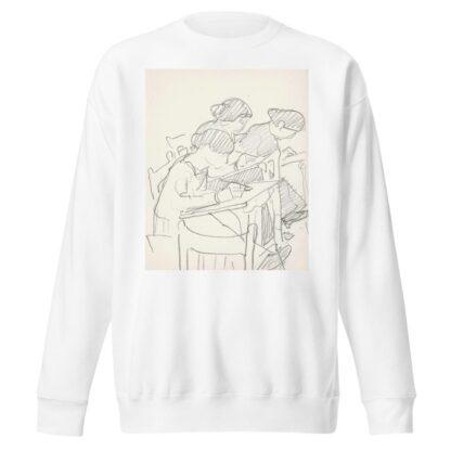 Drie vrouwen in een tekenklas by Reijer Stolk Sweatshirt