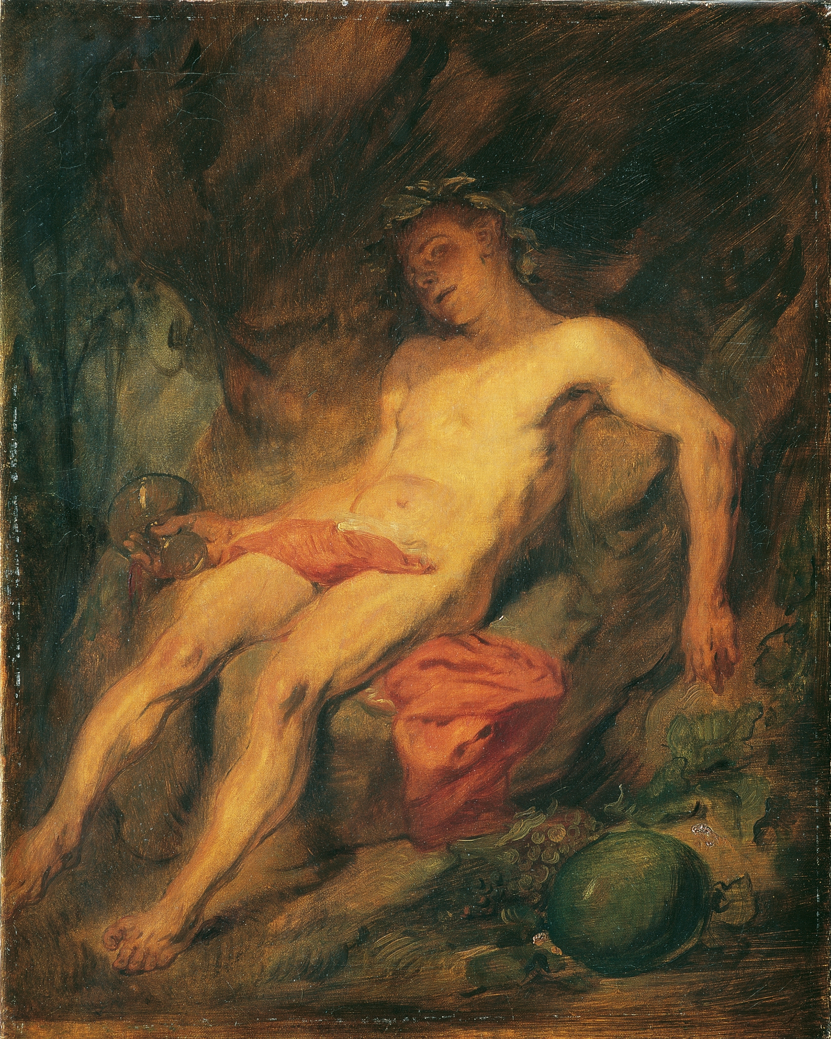Drunk Bacchus by Hans Canon