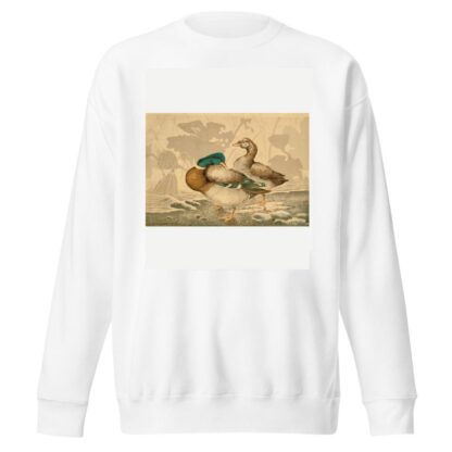 Ducks and Withered Lotus by Kobayashi Kiyochika Sweatshirt