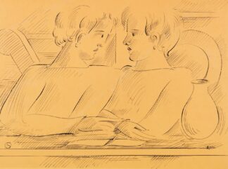 Duo by Oskar Schlemmer