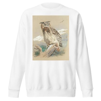 Eagle Owl by Archibald Thorburn Sweatshirt