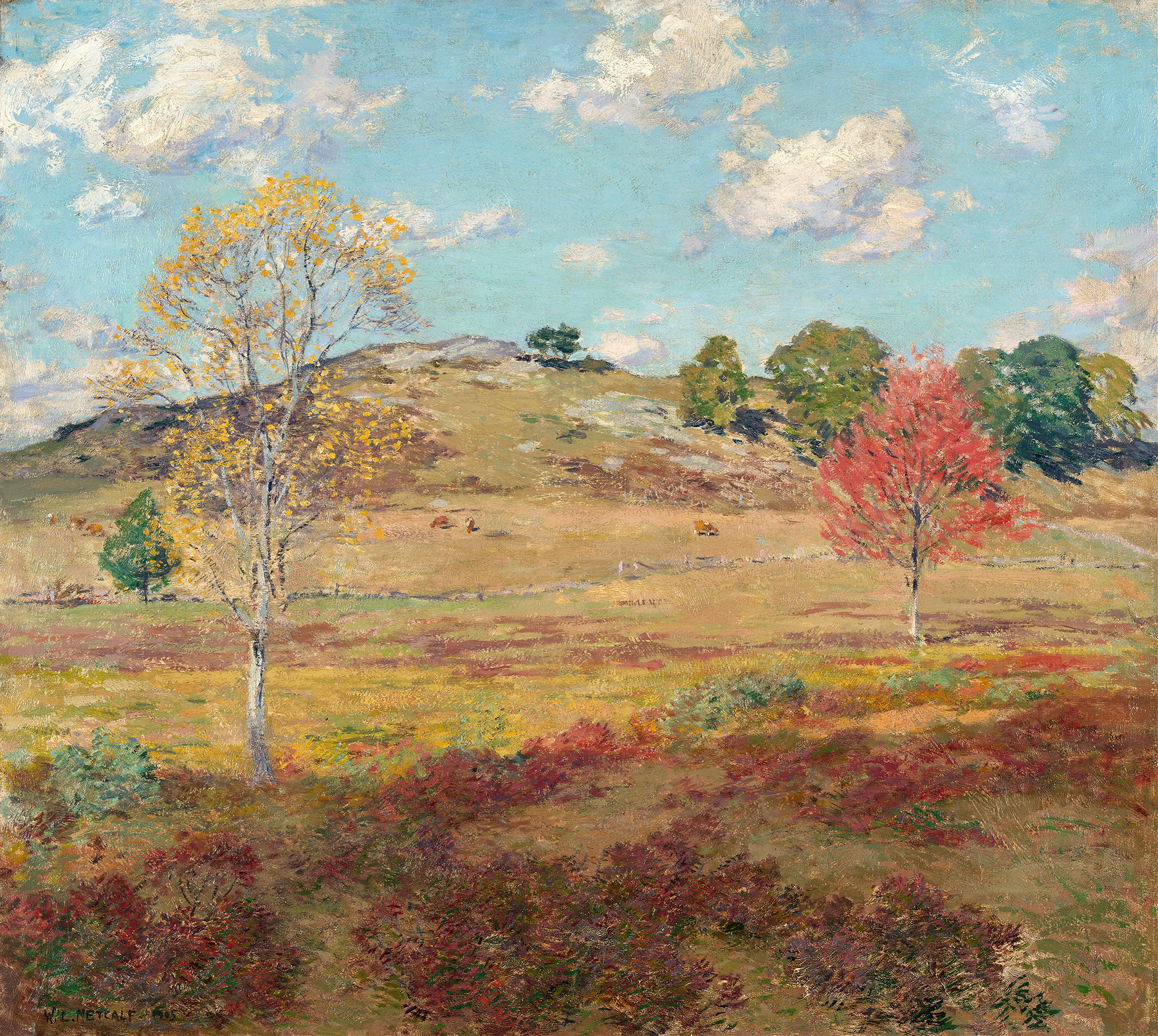 Early Autumn by Willard Leroy Metcalf