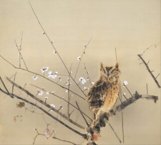 Early Plum Blossoms by Nishimura Goun
