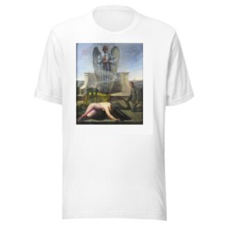 Ehrung an einem Heldendenkmal by Eduard Veith T-Shirt