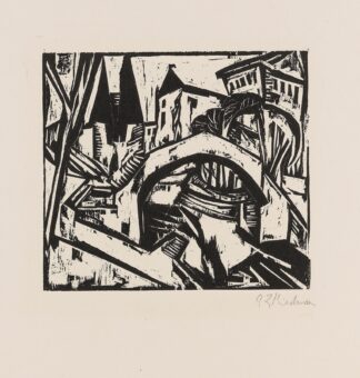 Elisabeth-Ufer by Ernst Ludwig Kirchner