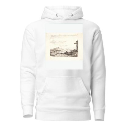 En vogn foran et gæstgiveri by Karel Dujardin Hoodie