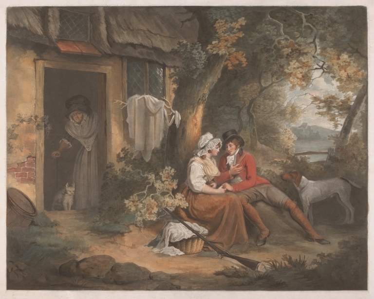 Enamour’d Sportsman by John Raphael Smith