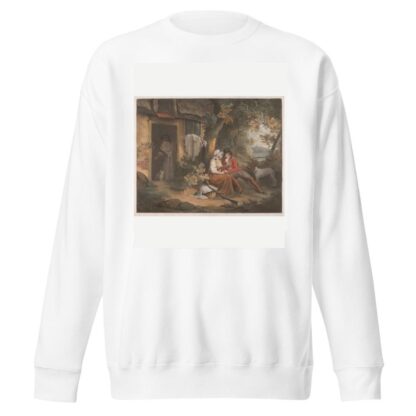 Enamour’d Sportsman by John Raphael Smith Sweatshirt