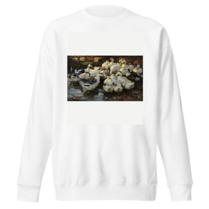 Enten am Freßnapf by Alexander Koester Sweatshirt