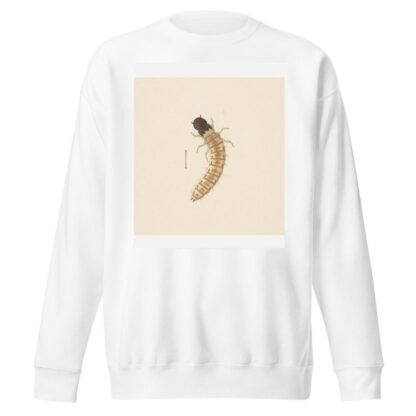 Entomology watercolour Pl.083 by George Hudson Sweatshirt