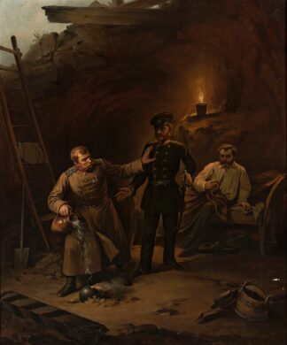 Episode from the Crimean Wars – Scene in prison by Anonymous