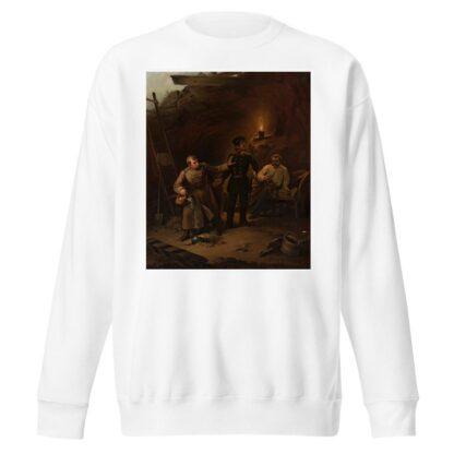 Episode from the Crimean Wars – Scene in prison by Anonymous Sweatshirt
