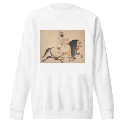 Equestrian Portrait of a Noble by Bakhta Sweatshirt
