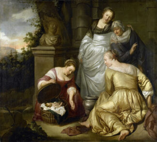 Erichthonius Found By The Daughters of Cecrops by Hendrick Heerschop