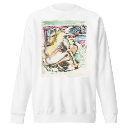 Erna Bathing in a Tub by Ernst Ludwig Kirchner Sweatshirt