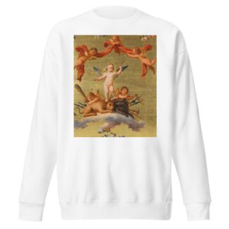 Eros defeats war, strength and ferocity by Fedele Fischetti Sweatshirt