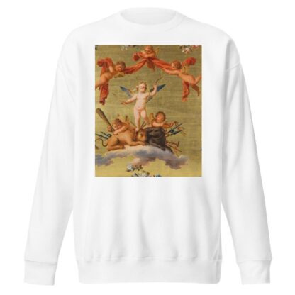 Eros defeats war, strength and ferocity by Fedele Fischetti Sweatshirt