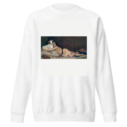 Esmeralda and Djali by Jozef Van Lerius Sweatshirt