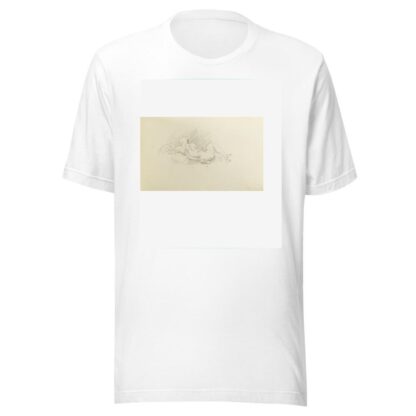 Etude pour un homme allongé de dos by Jean-Baptiste Carpeaux T-Shirt