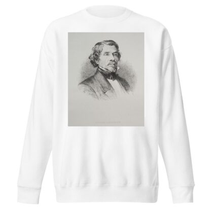 Eugène Delacroix by Jean Francois Gigoux Sweatshirt
