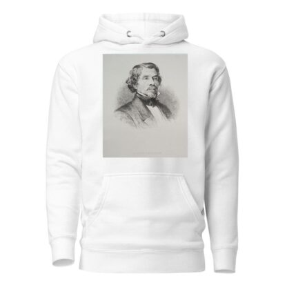 Eugène Delacroix by Jean Francois Gigoux Hoodie