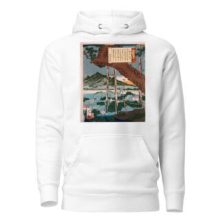 Evening Bell at the Temple Kōtokuji by Tsukioka Yoshitoshi Hoodie