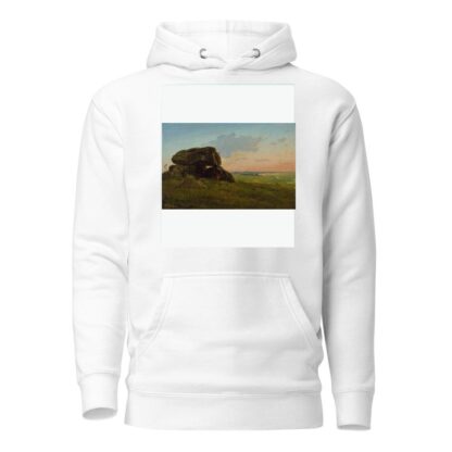 Evening landscape with a dolmen. Study by Carlo Dalgas Hoodie