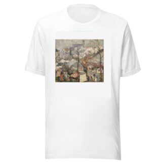 Fair at Vrijdagmarkt in Ghent by Gustave De Smet T-Shirt
