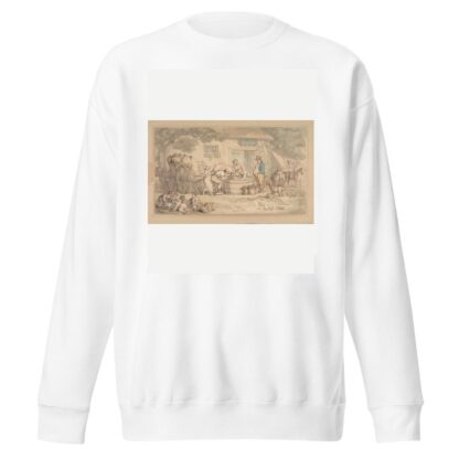 Farming scene by Thomas Rowlandson Sweatshirt