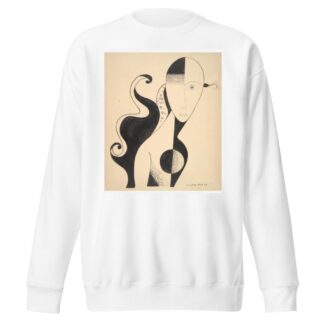 Female Bust by Angelika Hoerle Sweatshirt