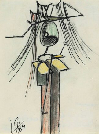 Femme dite ‘L’insecte crissant’ by Julio González