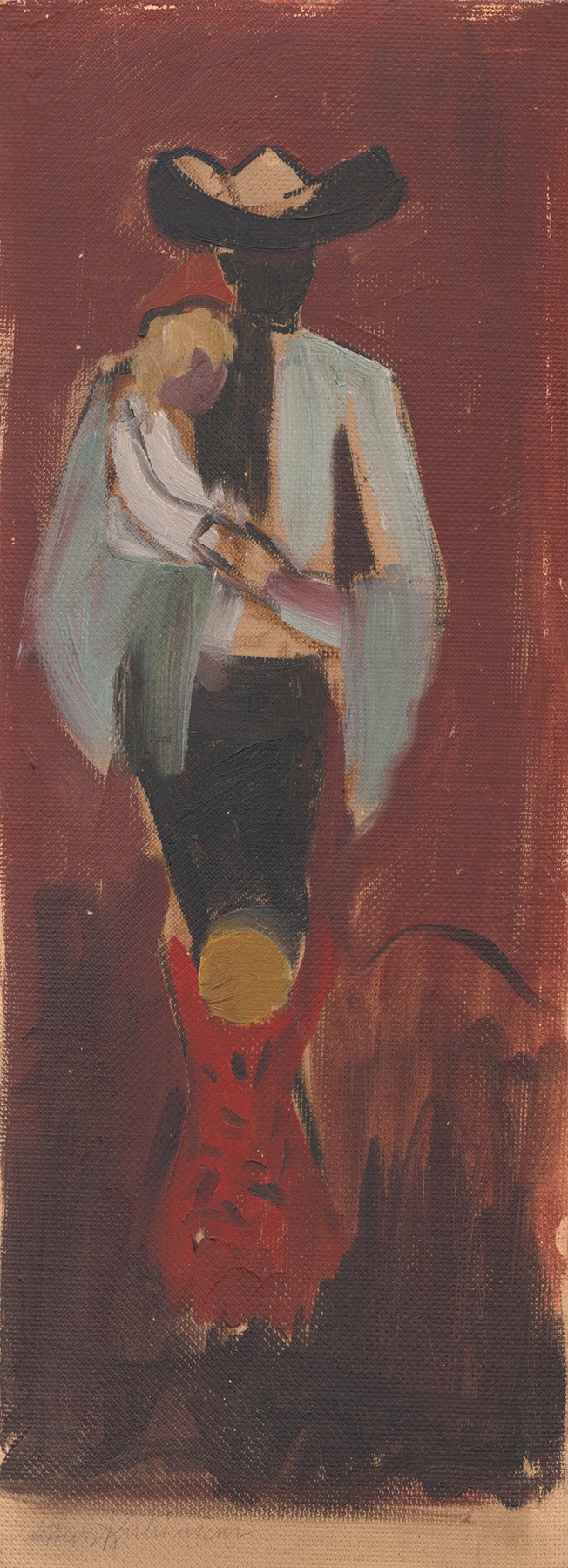 Figural Study by Arnold Peter Weisz-Kubínčan