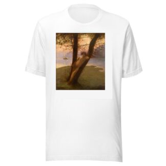 Figure mythologique sur une île by Gustave-Claude-Etienne Courtois T-Shirt
