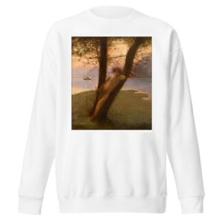 Figure mythologique sur une île by Gustave-Claude-Etienne Courtois Sweatshirt