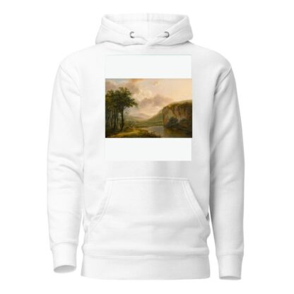 Figures on a country road by Henri van Assche Hoodie