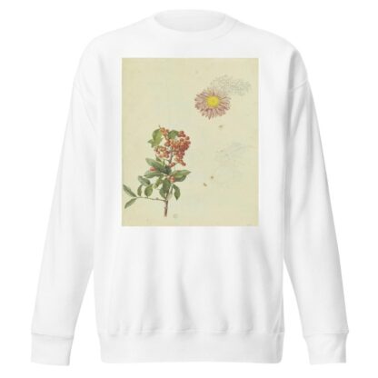Firethorn and Chrysanthemum by Franz Theobald Horny Sweatshirt