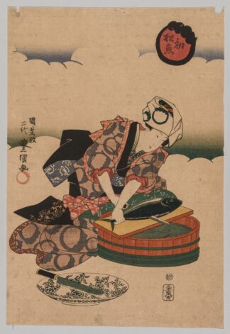 First Bonito of the Year by Utagawa Kunisada (Toyokuni III)