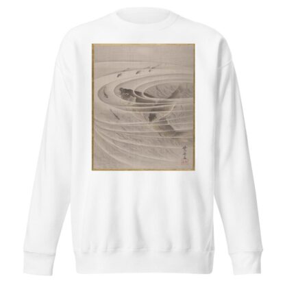 Fish in a Whirlpool by Kawanabe Kyōsai Sweatshirt