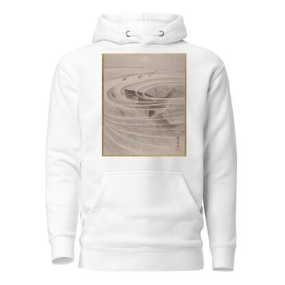 Fish in a Whirlpool by Kawanabe Kyōsai Hoodie