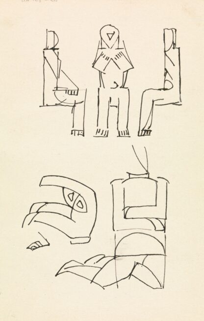 Five Figure Studies by Henri Gaudier-Brzeska Sweatshirt